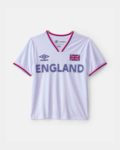Kids Umbro England Soccer Jersey - White