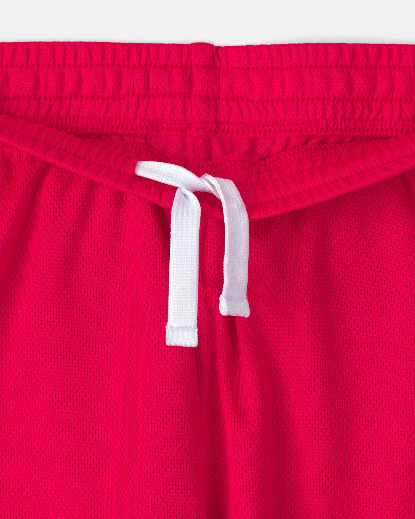Kids Umbro Canada Mesh Soccer Shorts - Red/White/Black