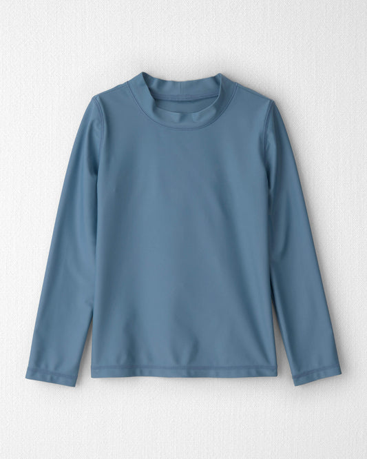 Kids Recycled Long-Sleeve Rashguard Top