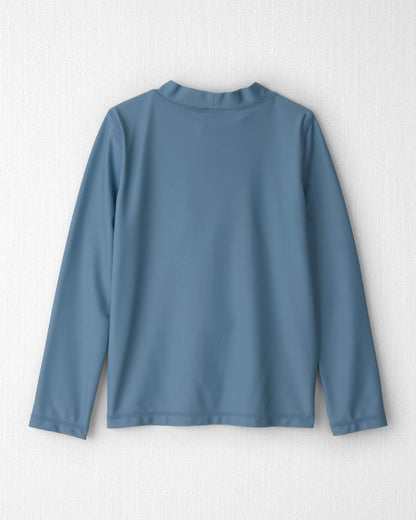 Kids Recycled Long-Sleeve Rashguard Top