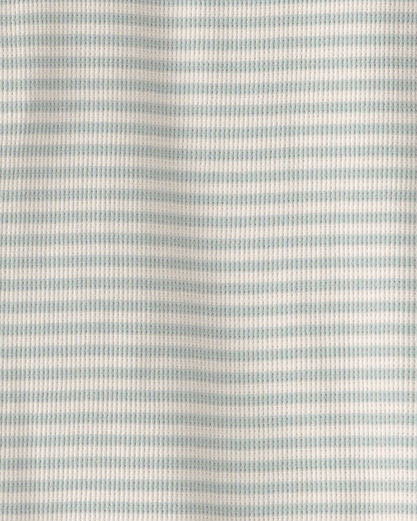 Girls 2-Piece Organic Cotton Waffle Knit Top & Short Set in  Stripes