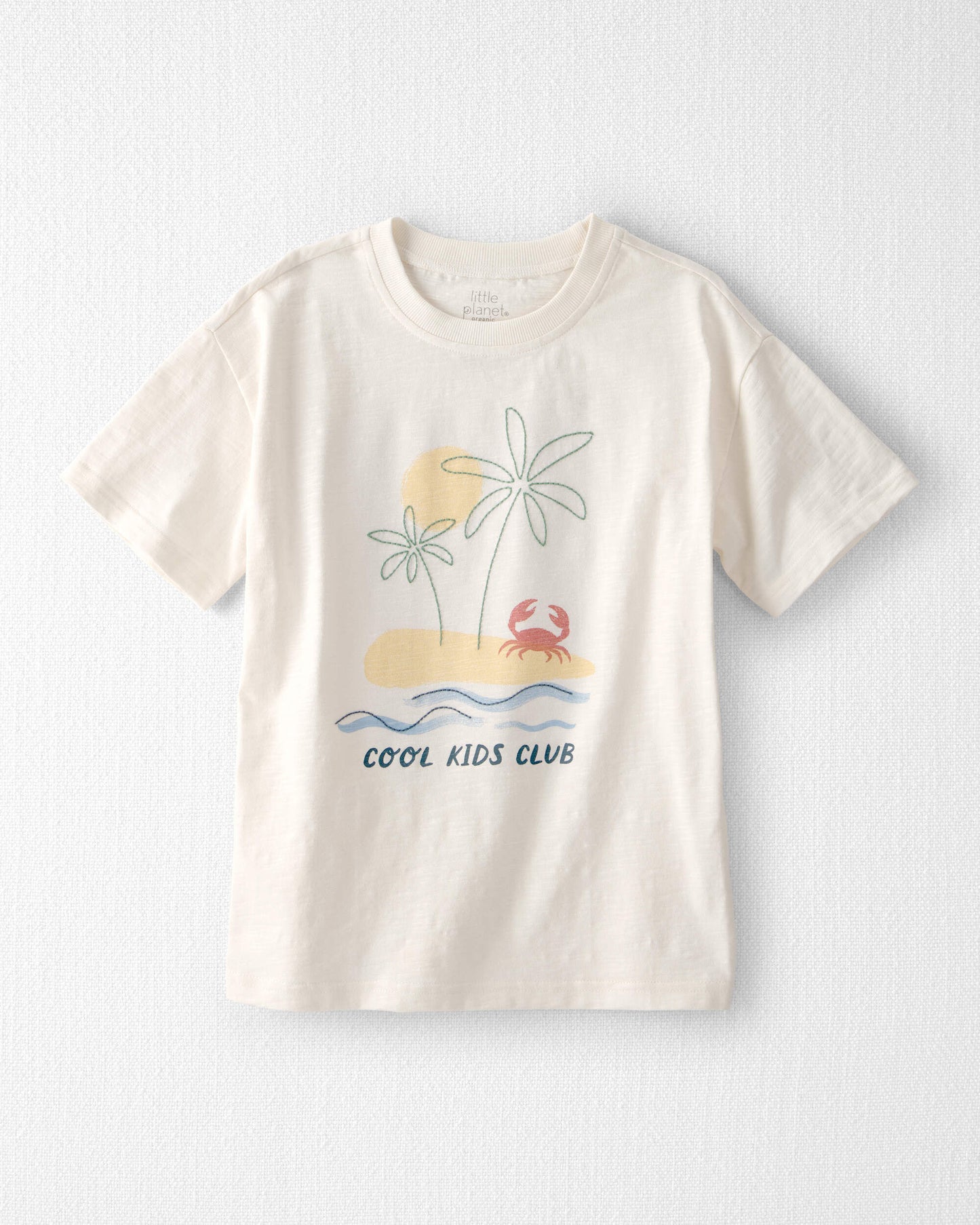 Kids Organic Cotton 'Cool Kids Club' Tee