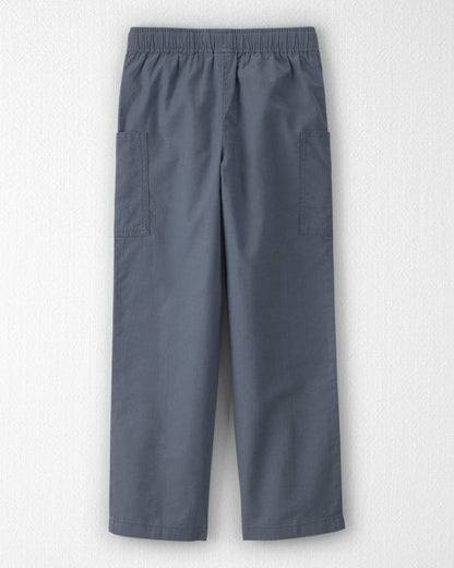Boys Relaxed Linen Pants Made with Organic Cotton