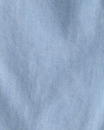 Boys Organic Cotton Chambray Shorts