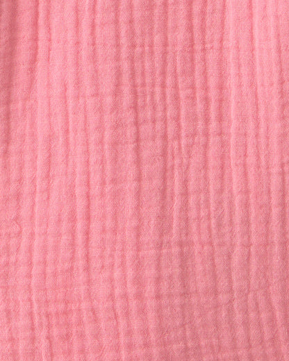 Girls Organic Cotton Gauze Button-Down Top
