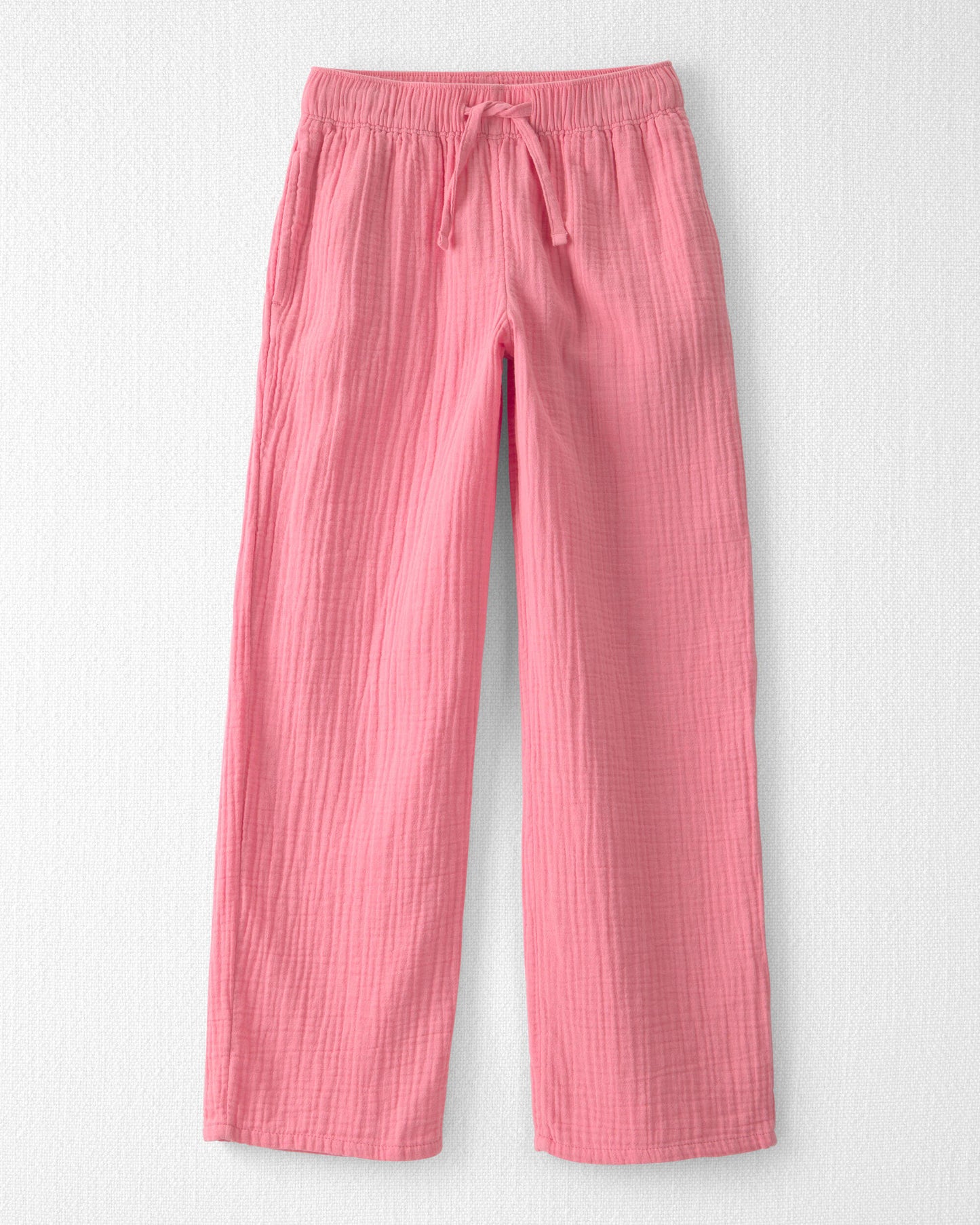 Girls Organic Cotton Gauze Pants