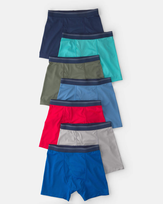 Boys 7-Pack Mesh Boxer Brief Underwear