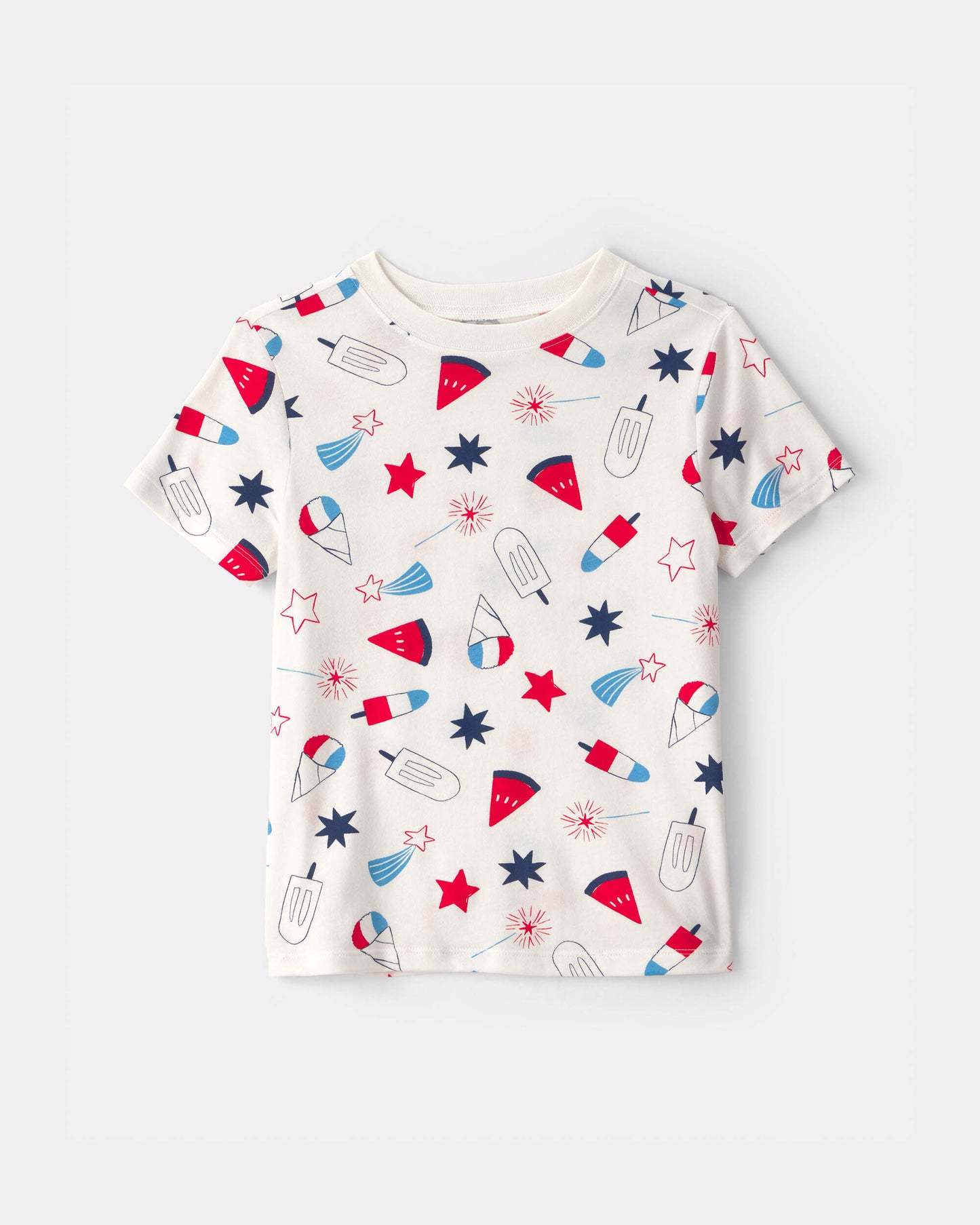 Kids Fourth Of July Popsicle Tee