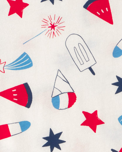 Kids Fourth Of July Popsicle Tee