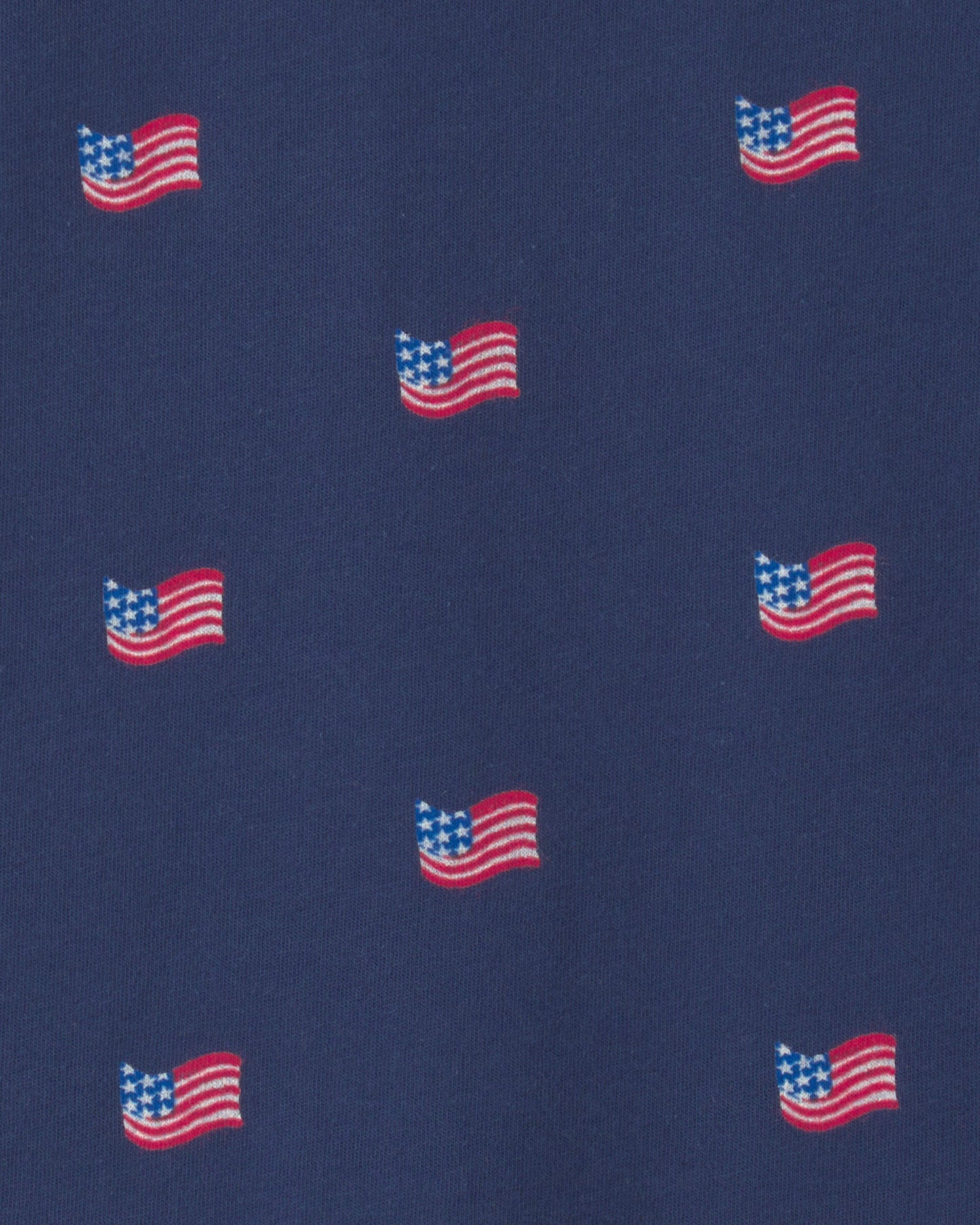 Boys American Flag Graphic Tank - Navy Blue