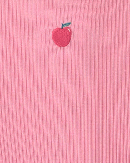 Girls 2-Pack Apple Night Gowns - Pink