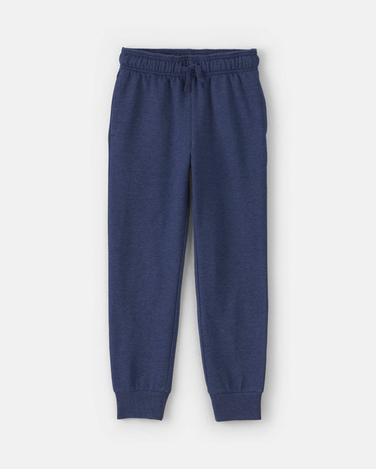 Boys French Terry Joggers - Navy Blue