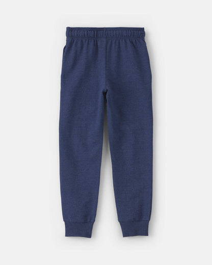 Boys French Terry Joggers - Navy Blue
