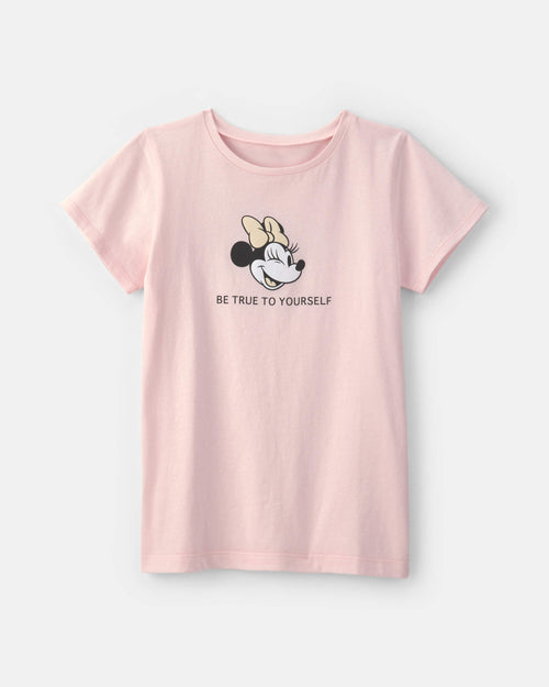 Girls Disney© Minnie Mouse Graphic Tee - Pink