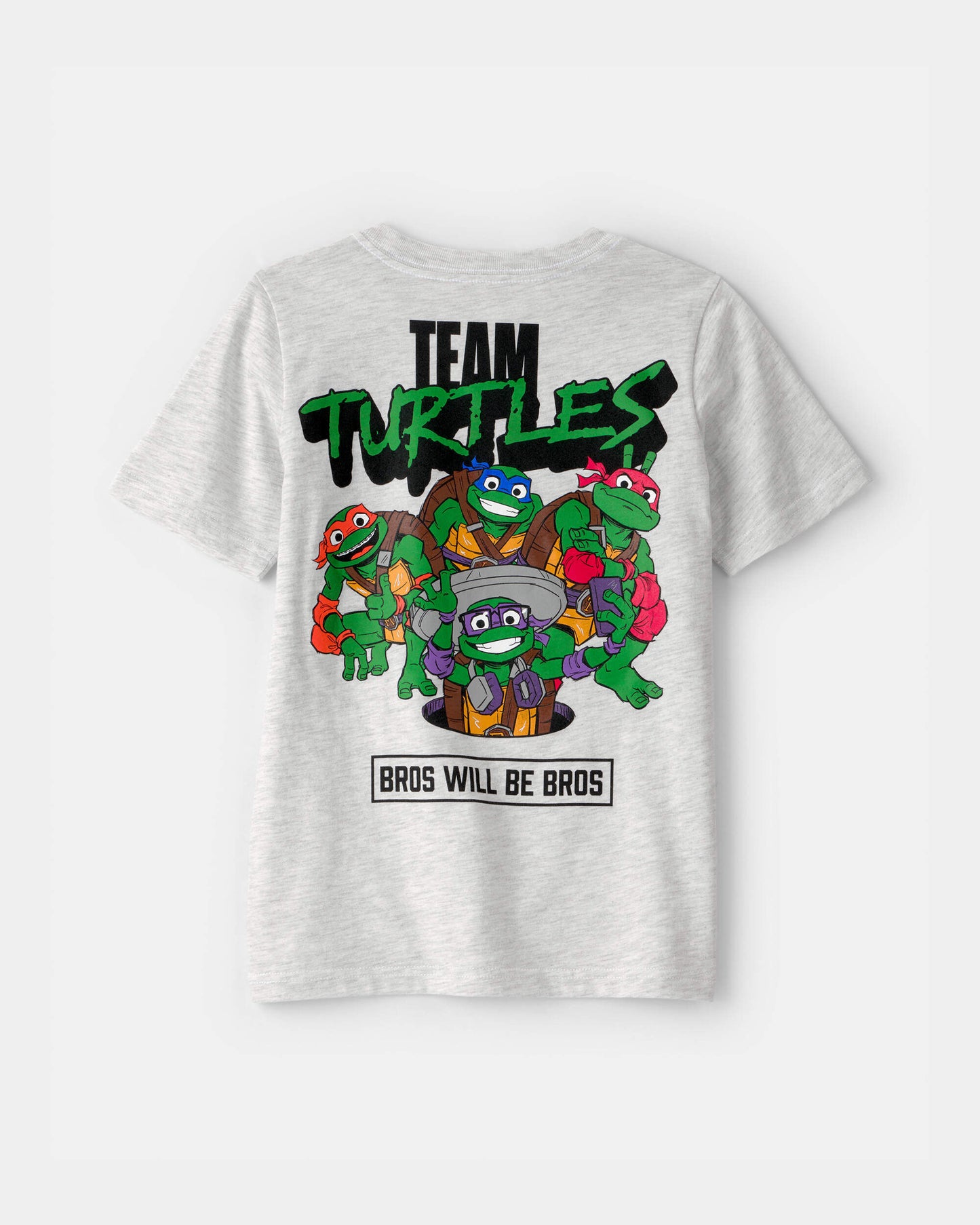 Boys Ninja Turtles Graphic Tee - Grey