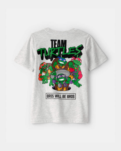 Boys Ninja Turtles Graphic Tee - Grey