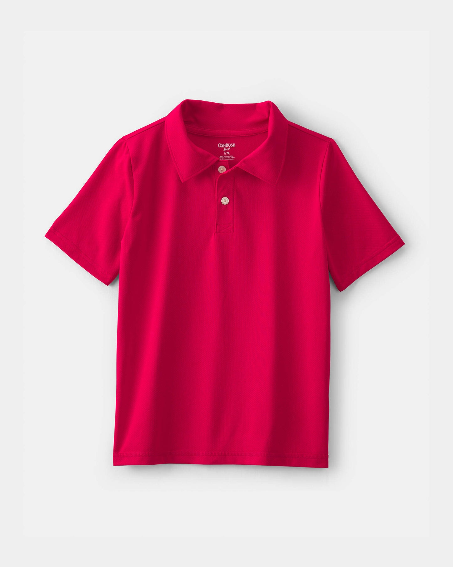 Boys Uniform Active Polo Shirt - Red