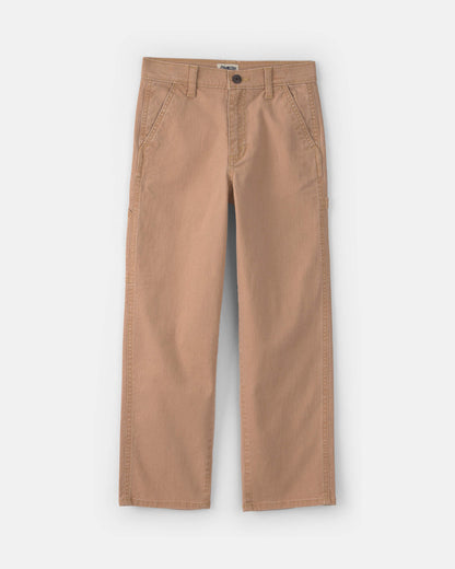 Boys Straight-Leg Pants - Khaki