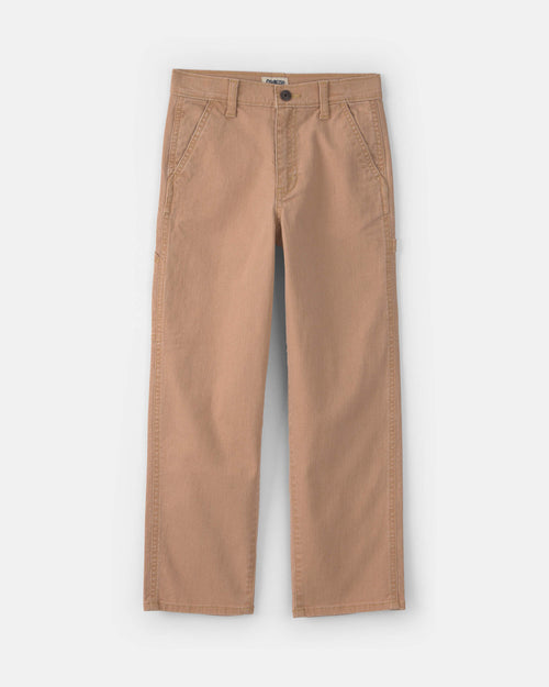 Boys Straight-Leg Pants - Khaki