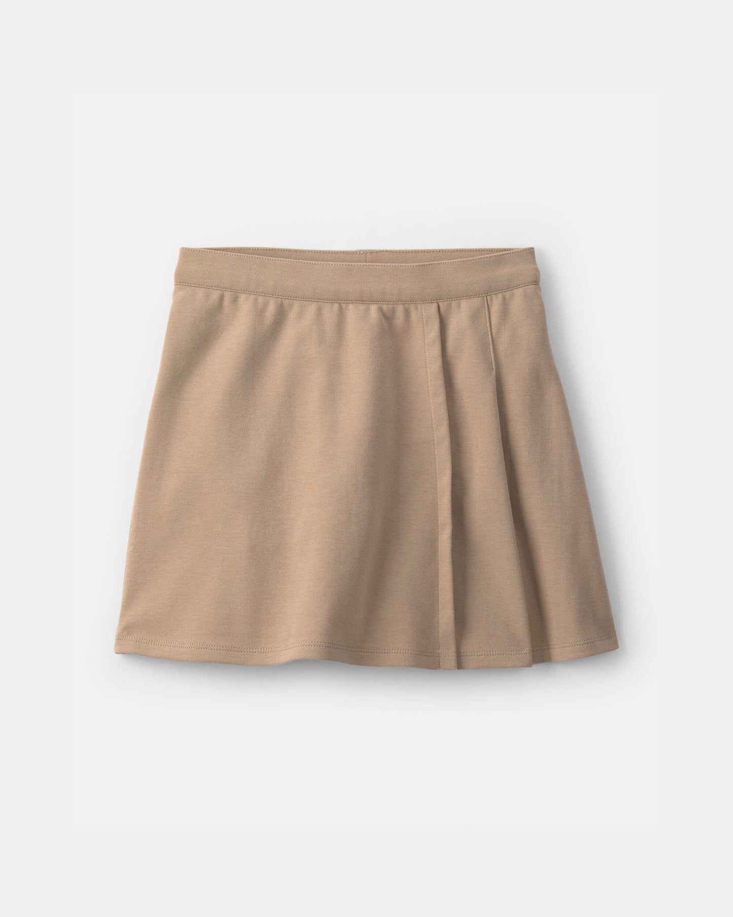 Girls Uniform Ponte Skort - Khaki