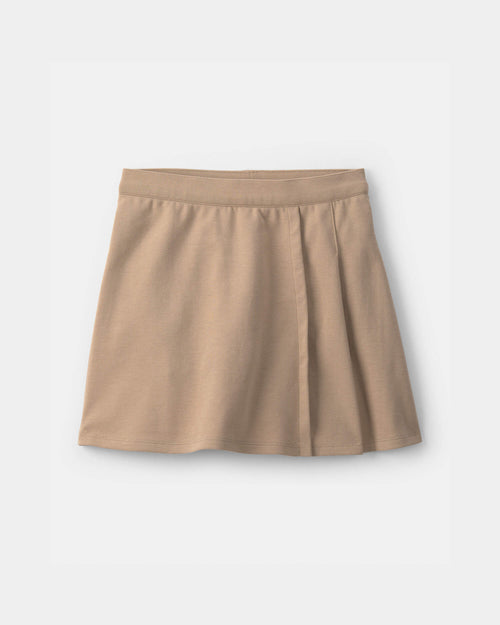 Girls Uniform Ponte Skort - Khaki