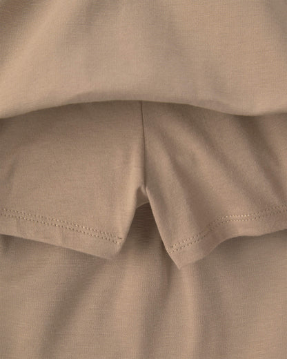 Girls Uniform Ponte Skort - Khaki
