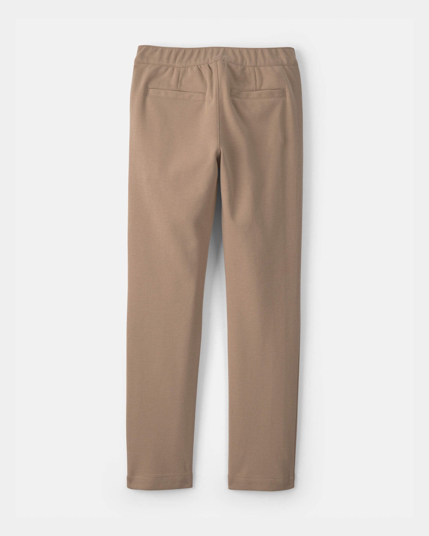 Girls Uniform Ponte Skinny Pants - Khaki