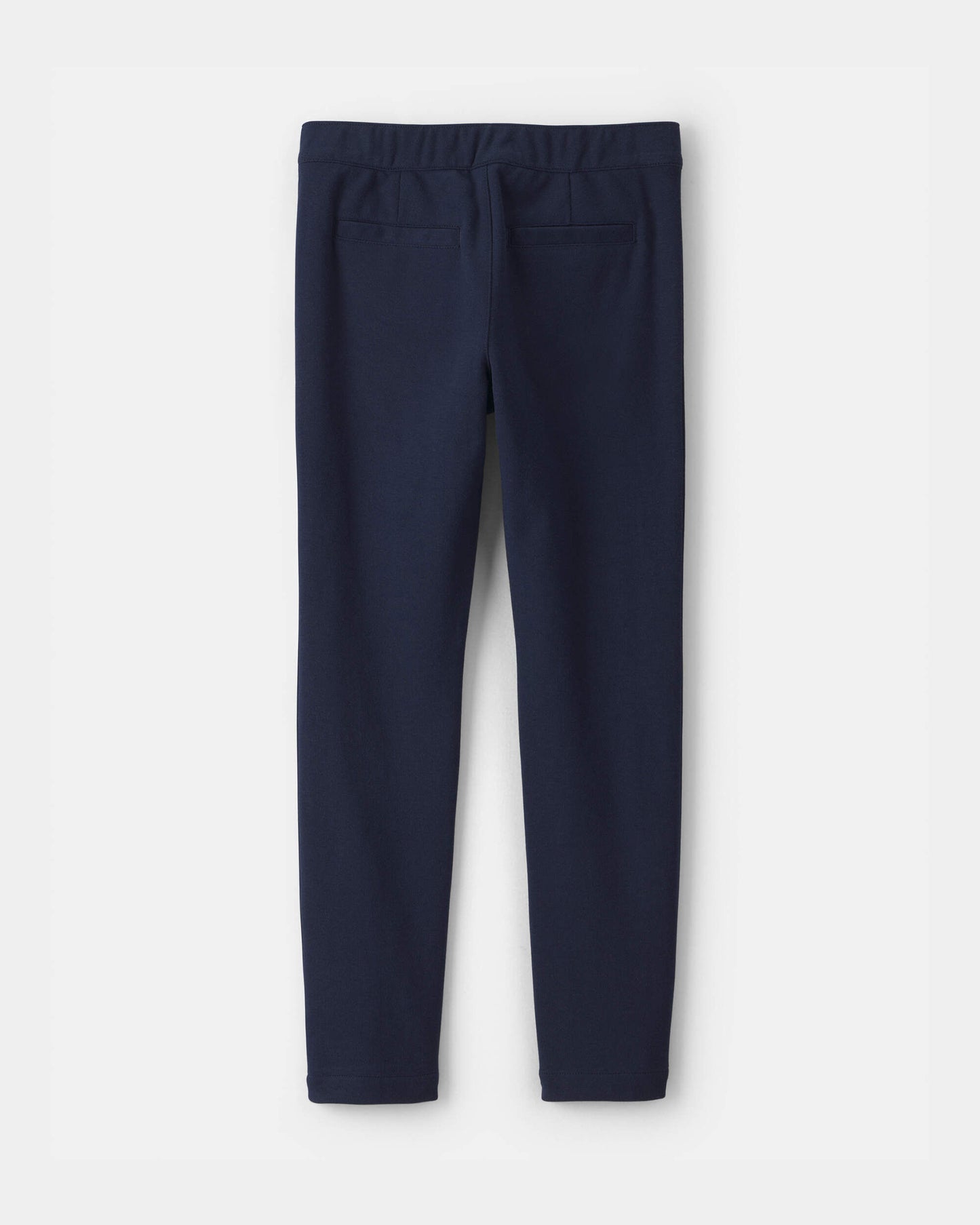 Girls Uniform Ponte Skinny Pants - Navy