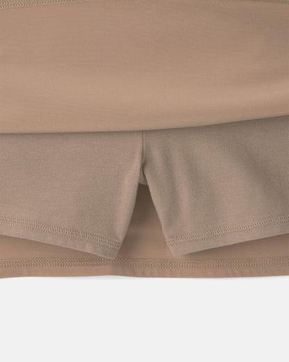 Girls Uniform Active Skort - Khaki