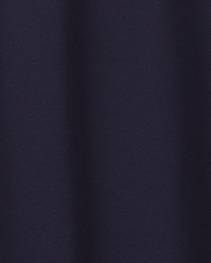Girls Uniform Piqué Short-Sleeve Dress - Navy