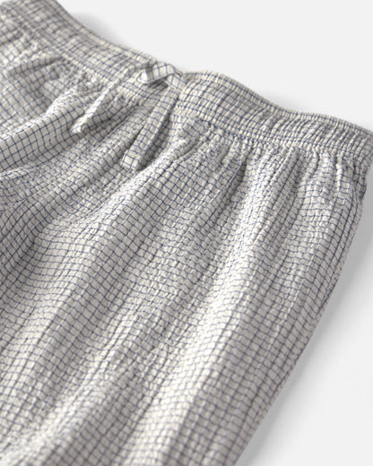 Boys 2-Piece Organic Cotton Seersucker Gauze Top & Short Set