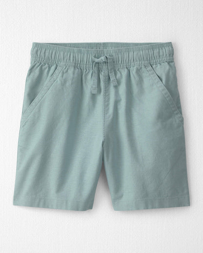 Boys 2-Piece Knit Top & Short Set Made with Organic Cotton in Stripes