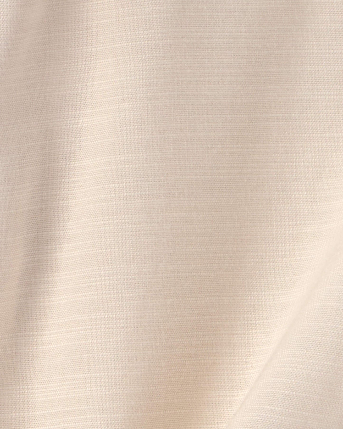 Girls Cropped Tie-Front Top - Cream