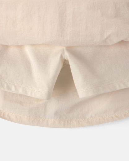 Girls Colorblock Skort - Ivory/Pink
