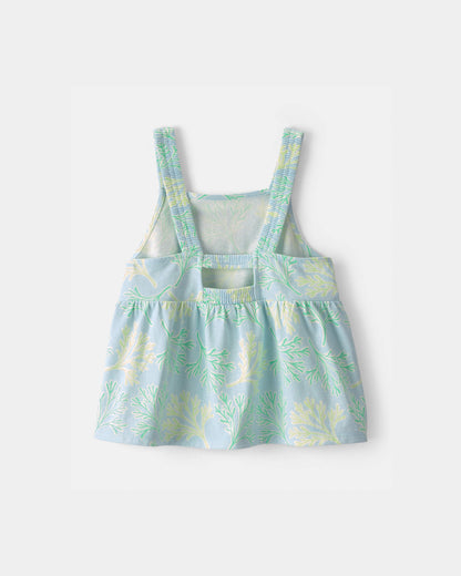 Girls Reef Tank Top - Blue/Green