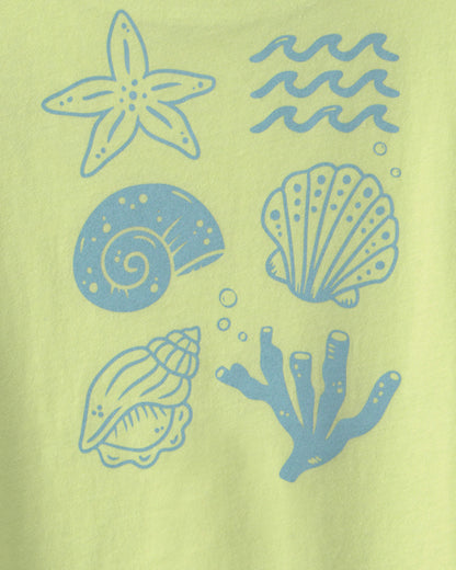 Girls 'Be Your-Shelff' Graphic Tee - Green