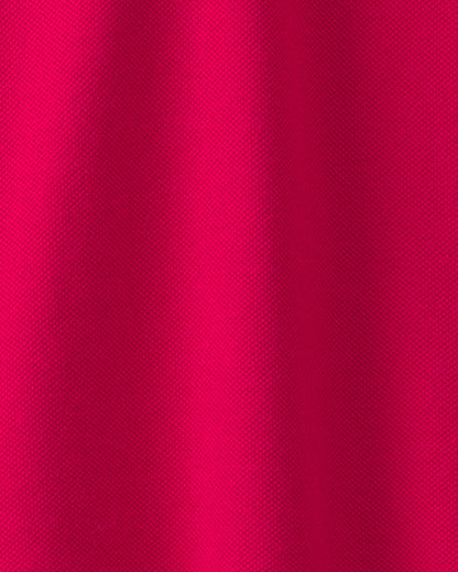 Girls Uniform Piqué Polo Shirt - Red