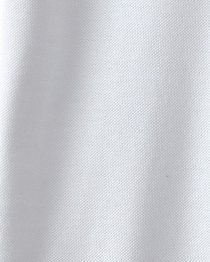 Girls Uniform Piqué Polo Shirt - White