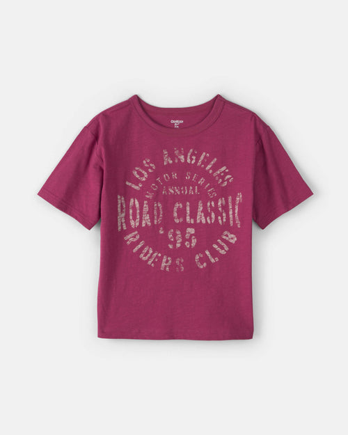 Boys 'Los Angeles' Graphic Tee - Red