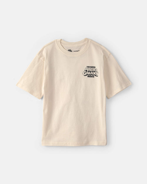 Boys Nintendo Super Mario Graphic Tee - Cream