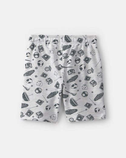 Boys Nintendo Super Mario Shorts - Grey
