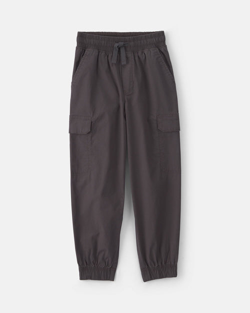 Boys Cargo Joggers - Grey