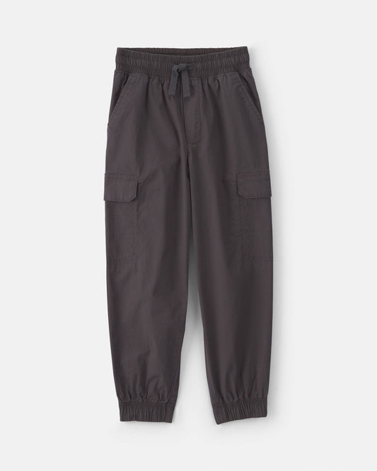Boys Cargo Joggers - Grey