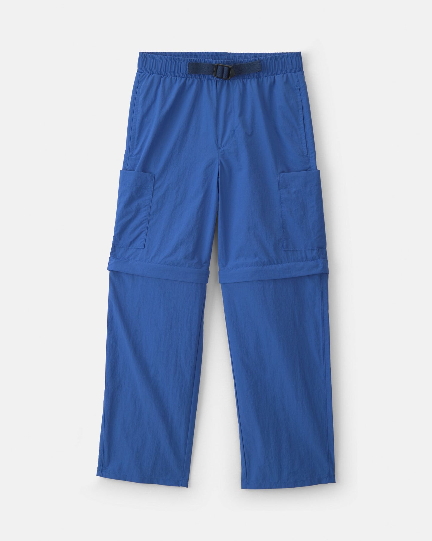 Boys Cargo Utility Zip-Off Pants - Blue