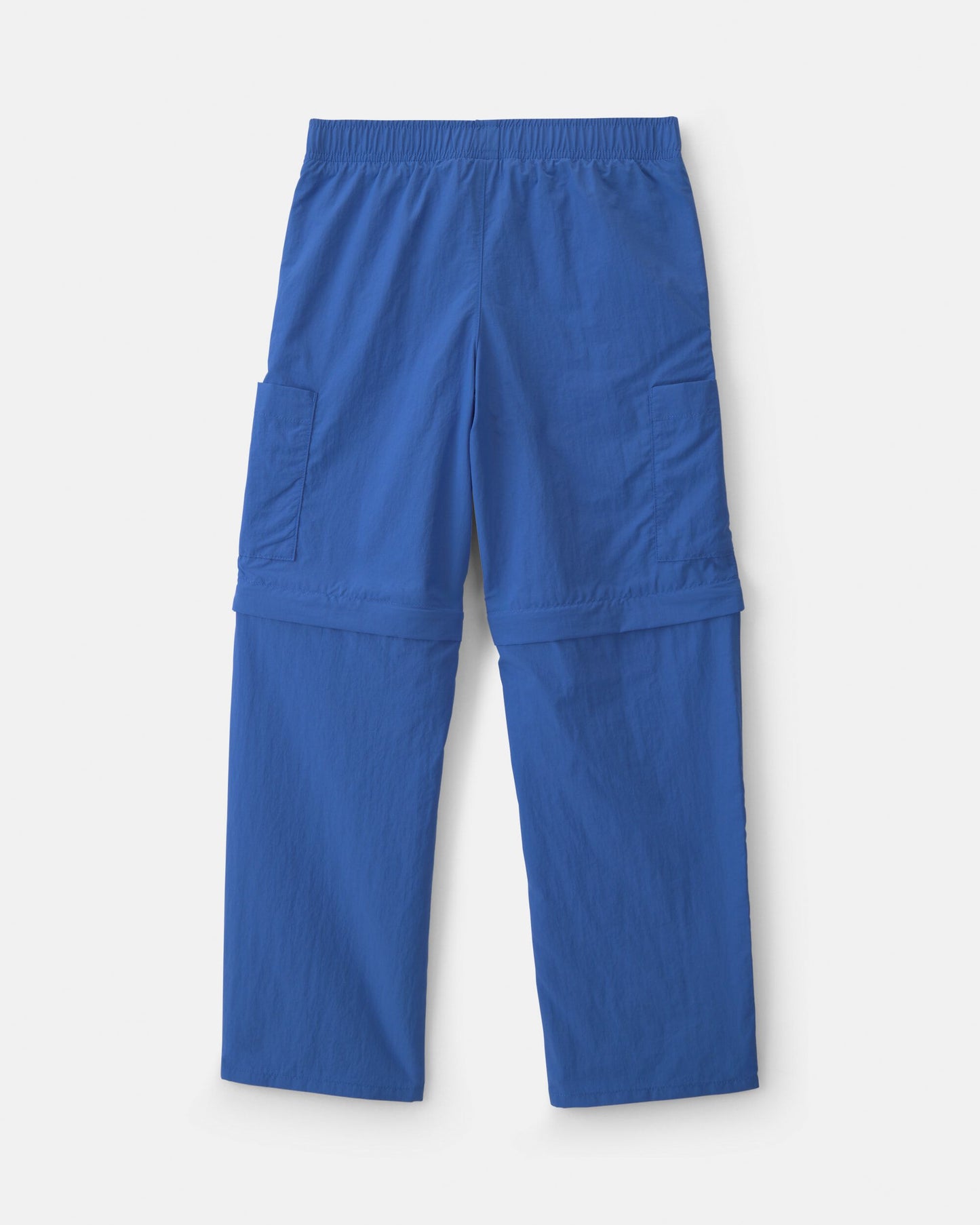 Boys Cargo Utility Zip-Off Pants - Blue