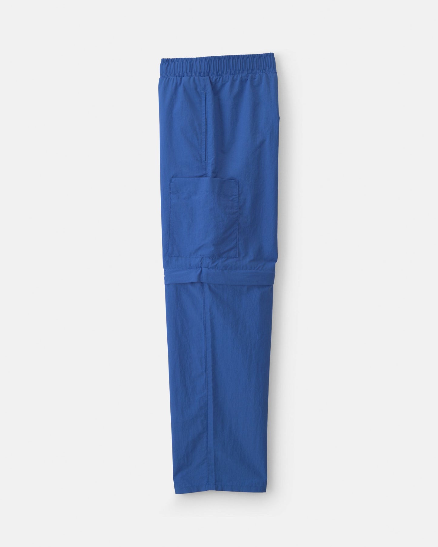 Boys Cargo Utility Zip-Off Pants - Blue