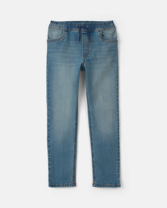Boys Denim Straight Jeans - Medium Wash