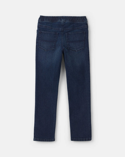 Boys Denim Straight Jeans - Dark Wash