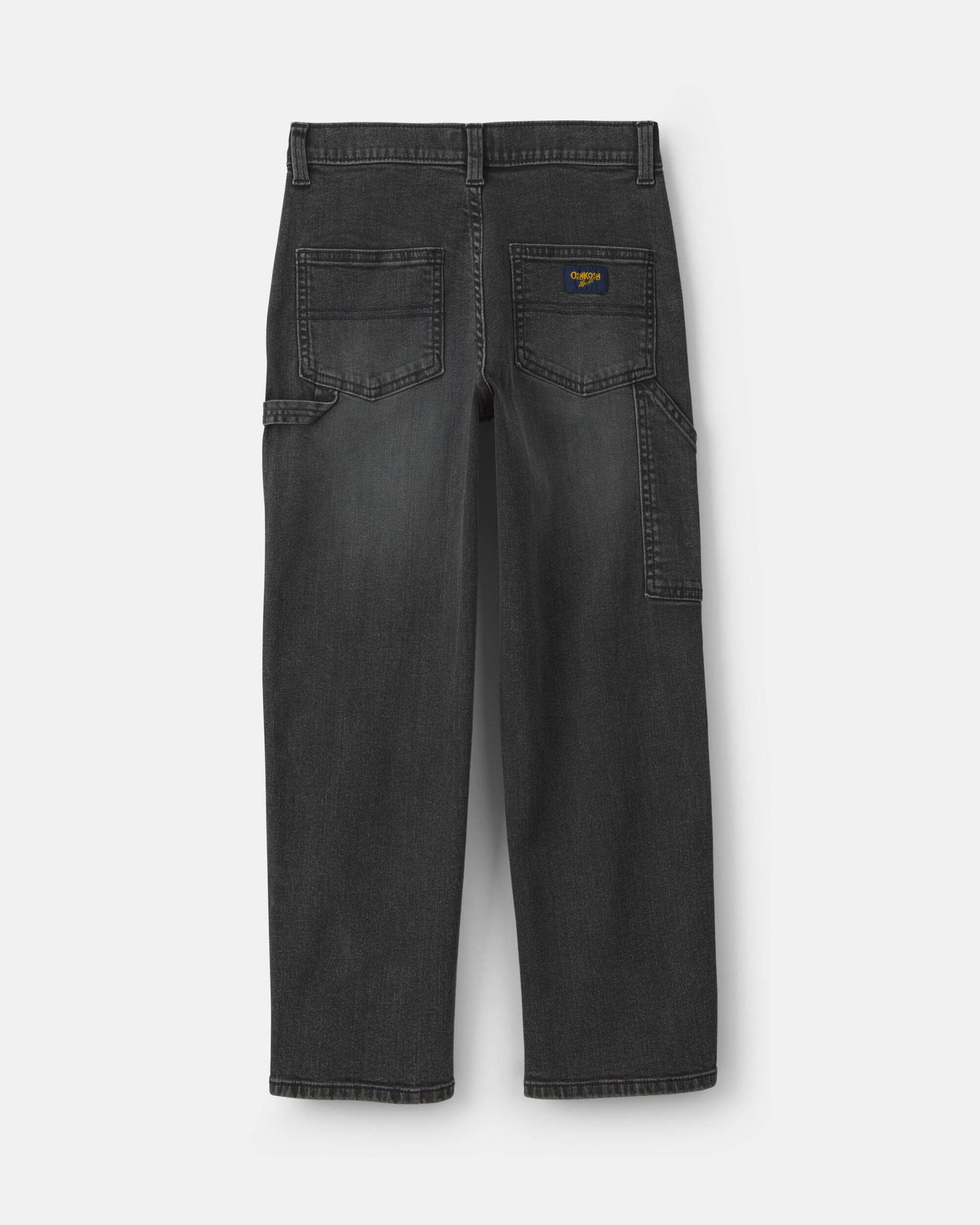 Boys Denim Baggy Jeans - Charcoal Wash