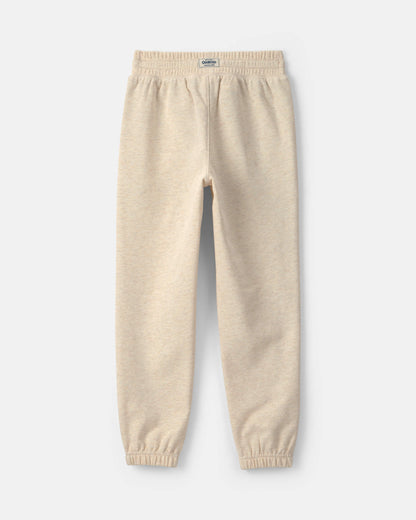 Boys French Terry Joggers - Cream